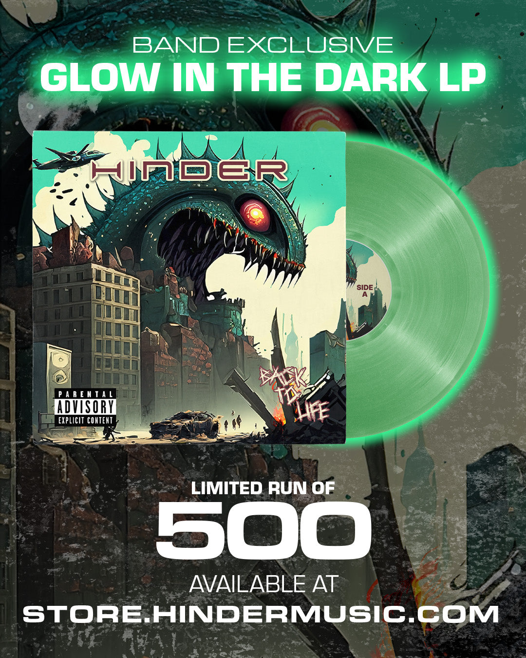 Back To Life // Glow-In-The-Dark 12'' PREORDER (Band Exclusive)
