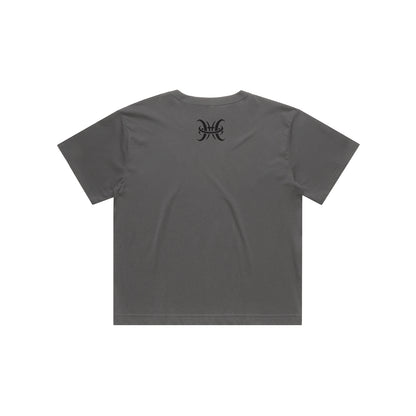 American Rock Cropped Tee (Charcoal)