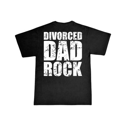 Divorced Dad Rock Tee (Black)