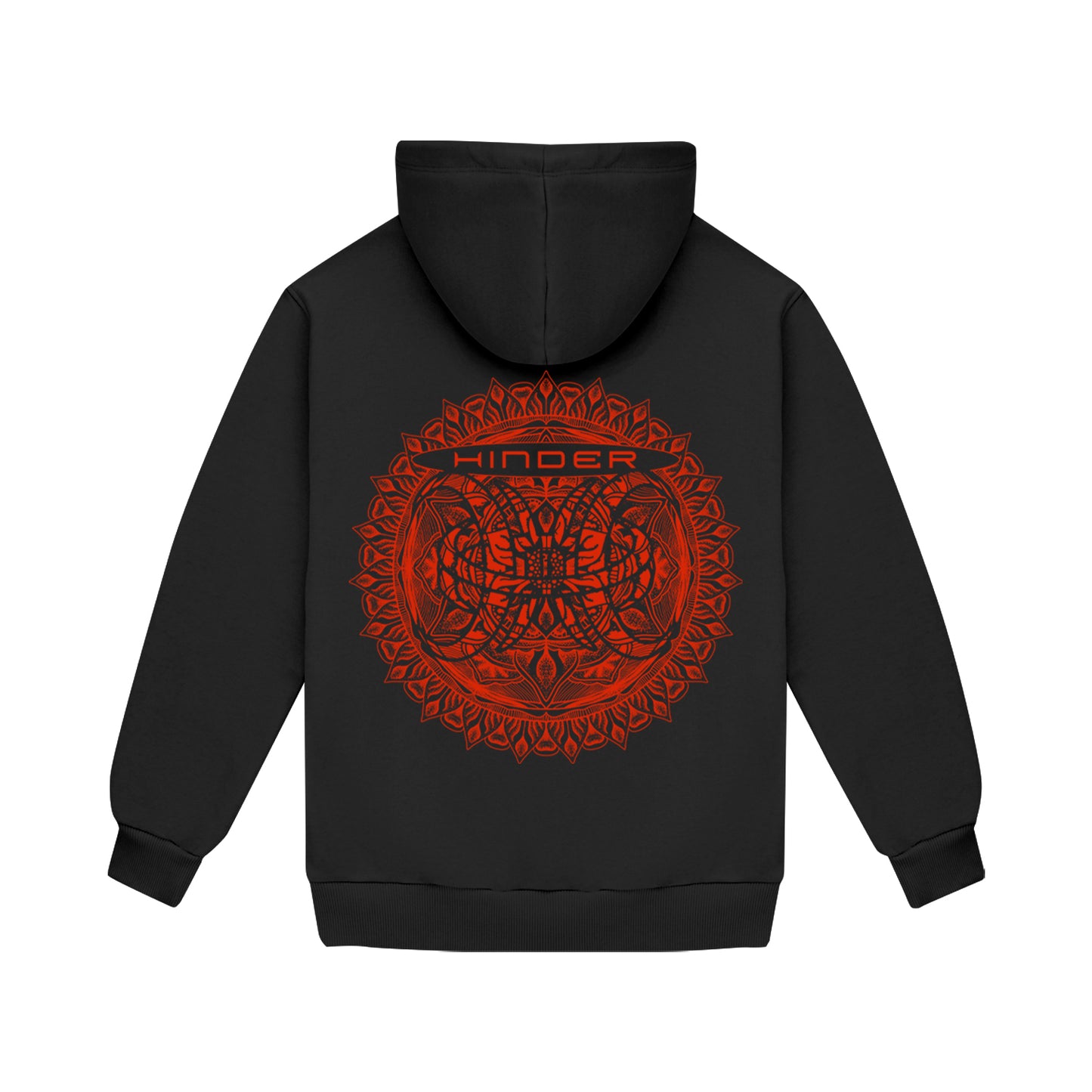 Mandala Hoodie (Black)