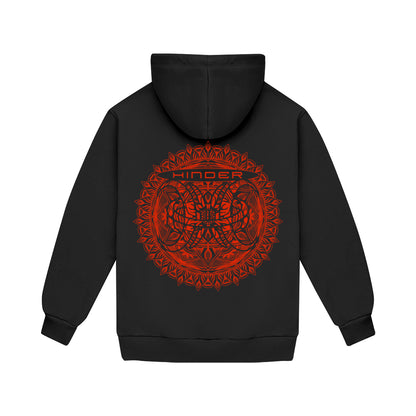 Mandala Hoodie (Black)