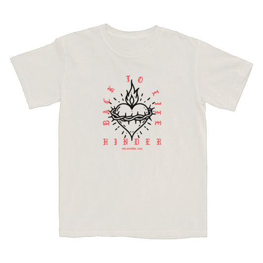 Sacred Heart Tee - Ivory